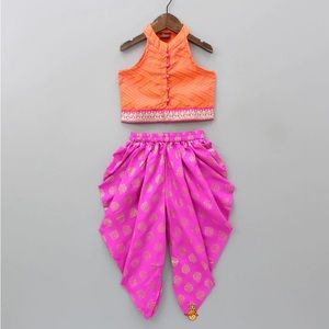 Brand new little muffit girls Indian outfit size 2-3 years old toddler